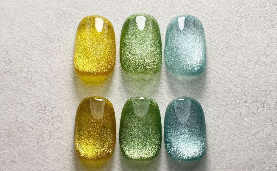 자석 젤 네일 디자인